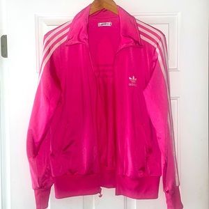 Pink Adidas jacket size Large